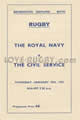 Navy (UK) Civil Service (UK) 1957 memorabilia